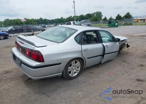 2003 Chevrolet Impala Ls из США, поврежденный, VIN 2G1WH52K739404947